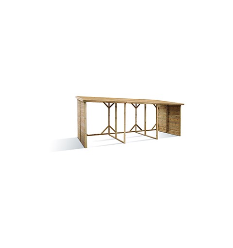 Abri-bûches XXL - 16.7 m3