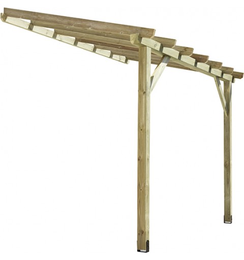 Carport en pin